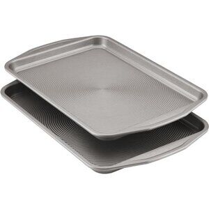 Bakeware Set Nonstick Cookie Baking Sheets, 2 Piece, Gray
